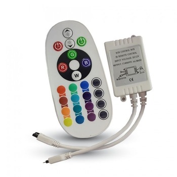 Controlerul cu infrarosu cu telecomanda 24 Butoane V-TAC LED EXTERIOR 3625 Controlerul cu infrarosu cu telecomanda 24 Butoane V-TAC LED EXTERIOR 3625