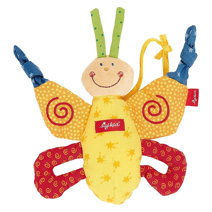 Csörgő játék Active Butterfly, Sigikid