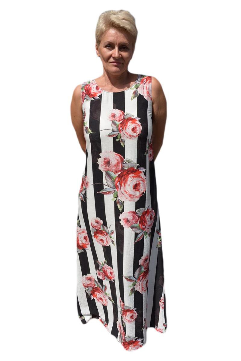 Rochie de vara,model lung, D&J Exclusive, Multicolor