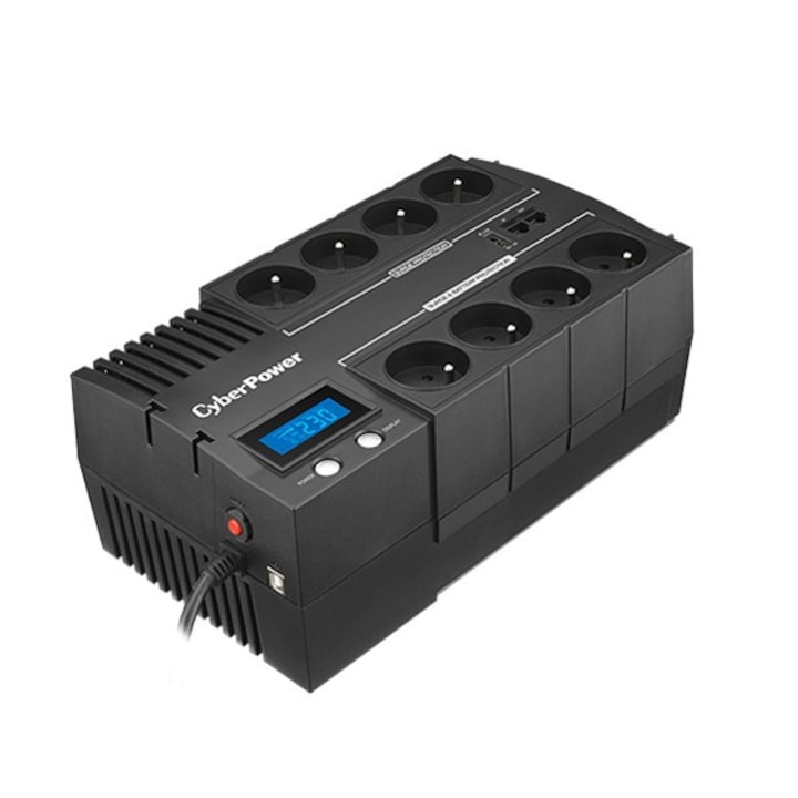 CyberPower BR1200ELCD-FR UPS, Green Power, 1200VA, 230V, LED