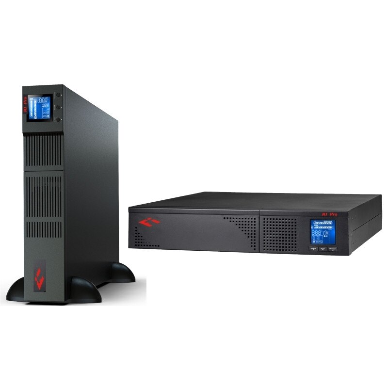 UPS Fideltronik-Inigo Lupus KI PRO 3000-J (Sinus) Rack/Tower, 2700W/3000VA, 230V, LCD, Negru