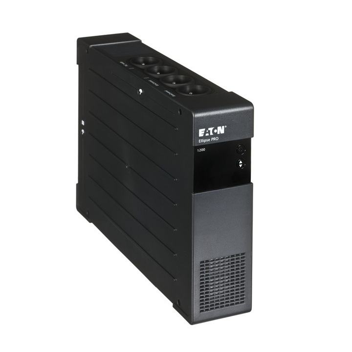 UPS Eaton Ellipse PRO, 1200 FR, 750W / 1200VA, 230V, LCD, Черен