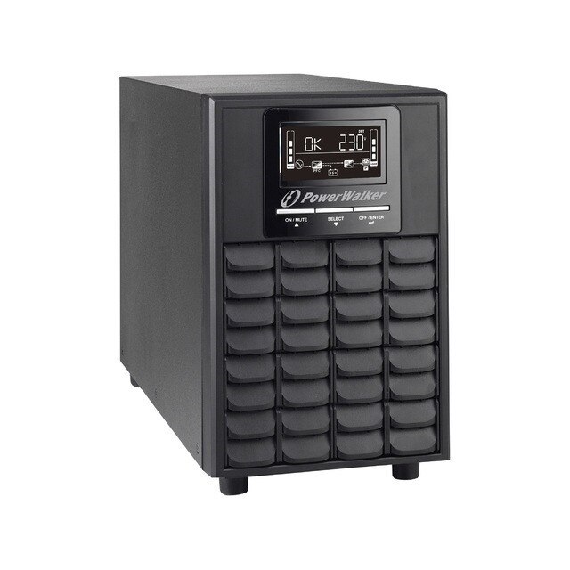 UPS Power Walker, 1000W/1000VA, 230V, LCD, Negru