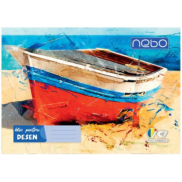 Bloc desen NEBO A4 170 gr/mp , 16 file Premium , Robentoys