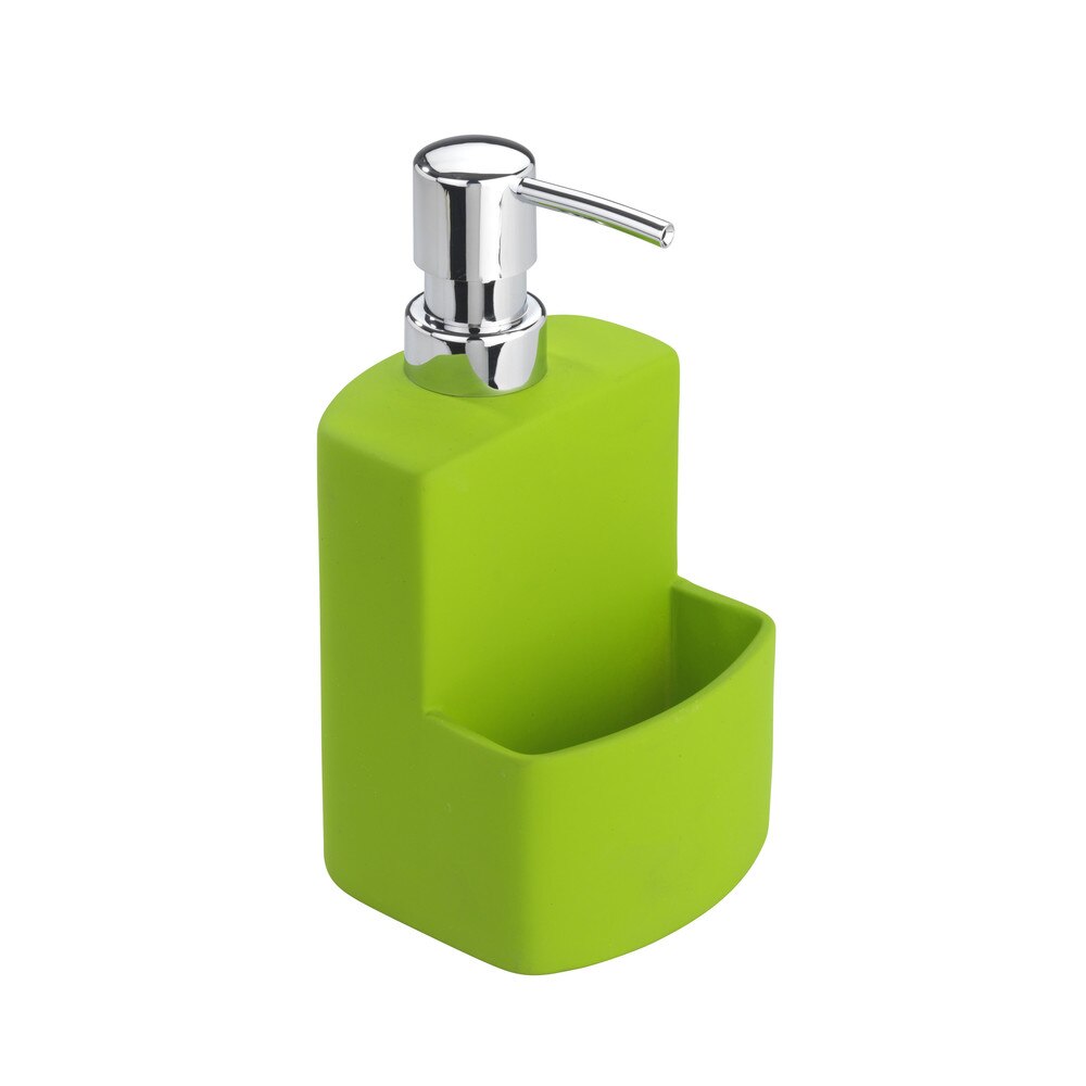 Dispenser ceramica Festival, Verde, 12 x 10.5 x 19 cm