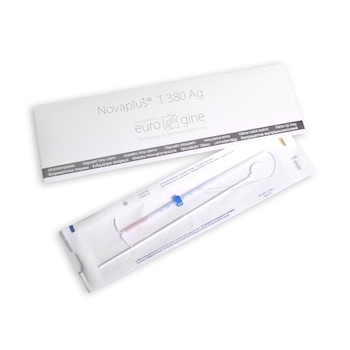 Sterilet Novaplus CU380 , Eurogine, miez de Argint, Mini Sterilet Novaplus CU380 , Eurogine, miez de Argint, Mini