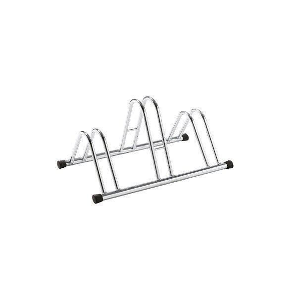 Suport de 3 biciclete RMS culoare argintie