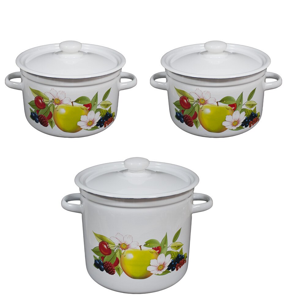 Set 3 oale LETNII SAD emailate 2L,3L,5,5L