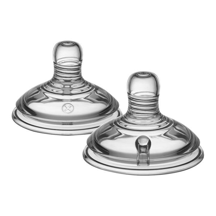 Биберон Advanced Anticolici Tommee Tippee, Променлив дебит, 2 броя