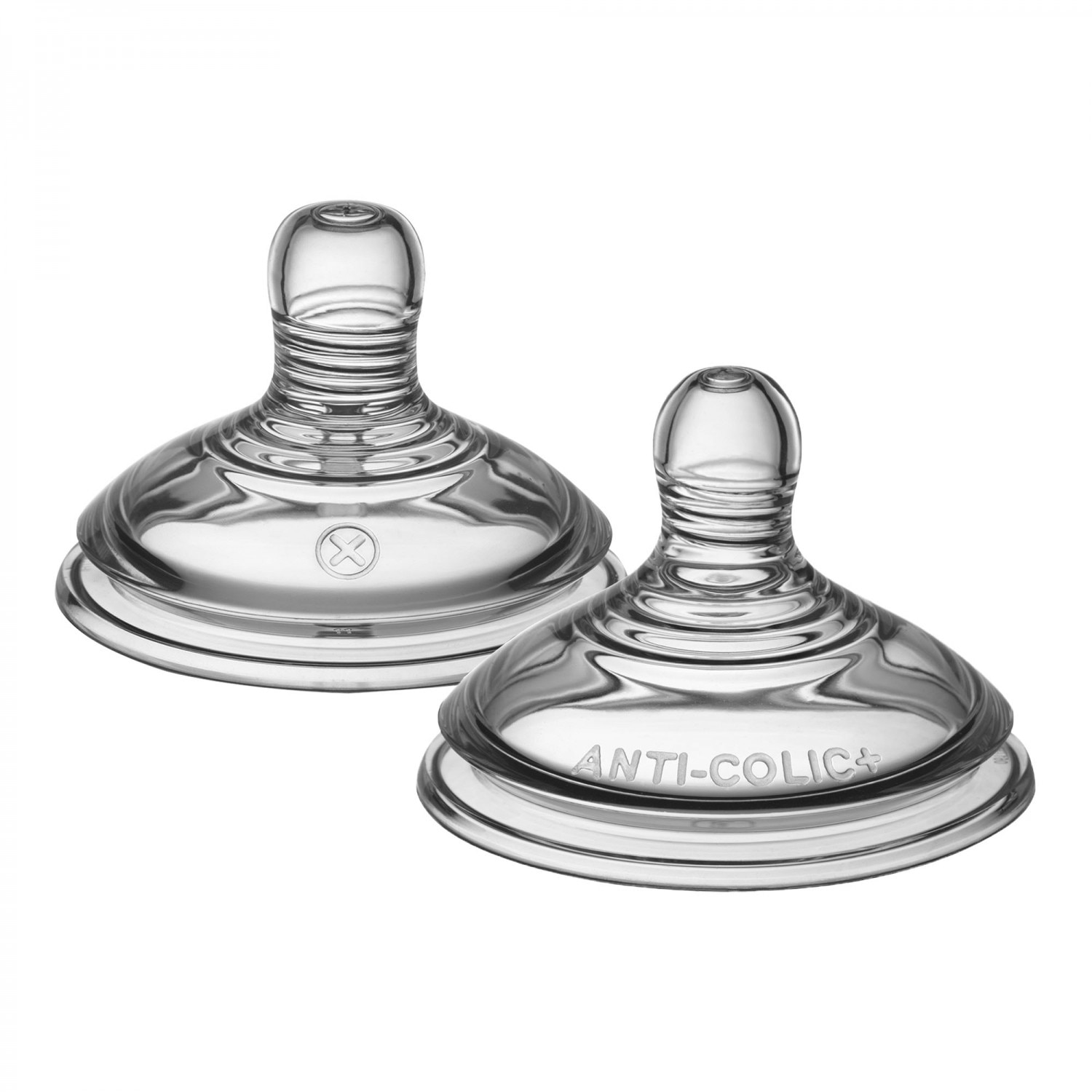 Tetina Advanced Anticolici Tommee Tippee, cu flux variabil, 2 buc