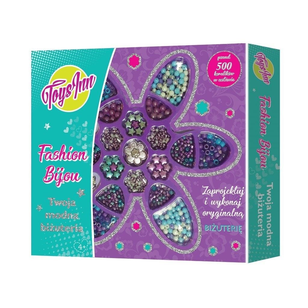 Set de bijuterii Stnux Floare Violet