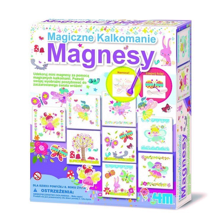 Set de colorat 4M, Magnetii magici