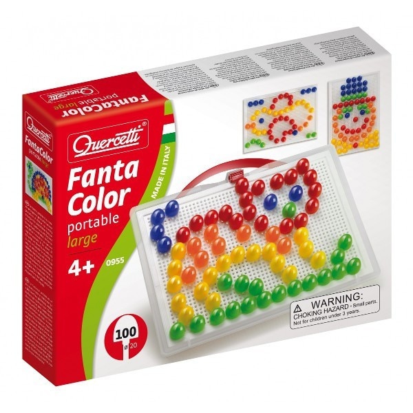 ​​​​​​​Set de artizanat pentru fete si baieti, Quercetti, Multicolor