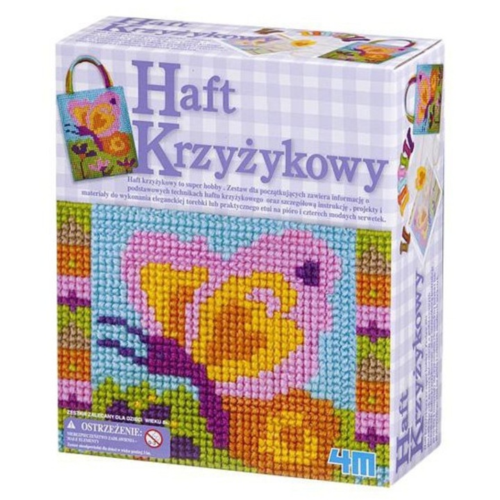 Set tesut si tricotat 4m, Multicolor