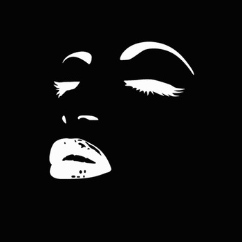 Sticker decorativ Chip de femeie Alb - 62X59 cm - BeeStick Sticker decorativ Chip de femeie Alb - 62X59 cm - BeeStick