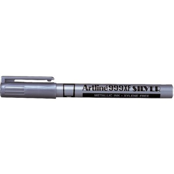 Marker cu vopsea varf rotund 0.8mm, corp metalic, ARTLINE 999XF - argintiu Marker cu vopsea varf rotund 0.8mm, corp metalic, ARTLINE 999XF - argintiu