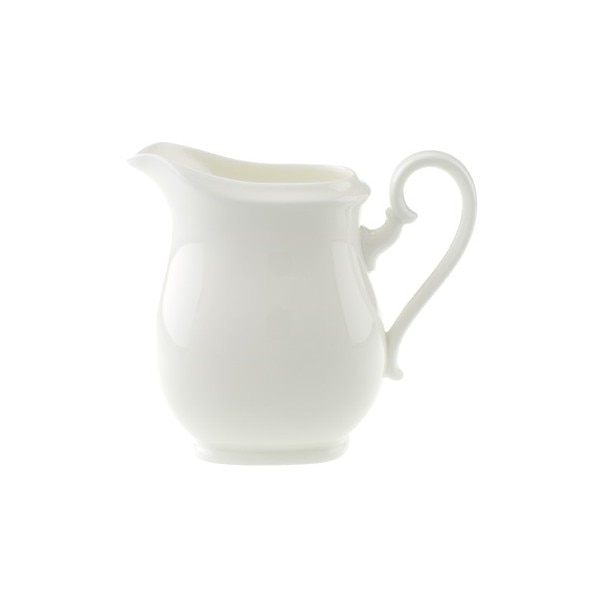 Recipient pentru lapte Villeroy&Boch Royal, portelan premium bone, alb, capacitate 0.25l -140233