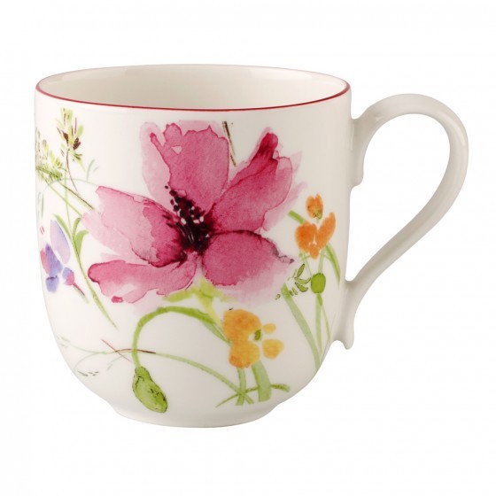 Cana Villeroy&Boch Mariefleur, portelan premium, multicolor, capacitate 0.35 l