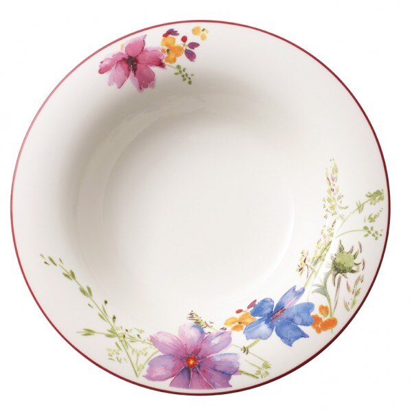 Farfurie adanca Villeroy&Boch Mariefleur, portelan premium, multicolor, diametru 23 cm
