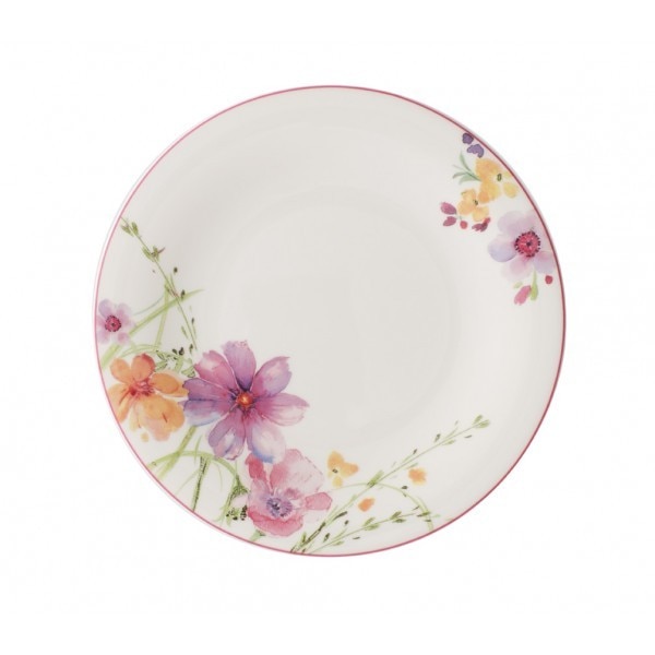 Farfurie aperitiv 21 cm, Villeroy&Boch Mariefleur, portelan premium, multicolor, diametru 21 cm