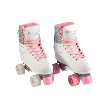 Patine cu rotile si lumini pentru fetite Amar 2 M 35-36 Patine cu rotile si lumini pentru fetite Amar 2 M 35-36