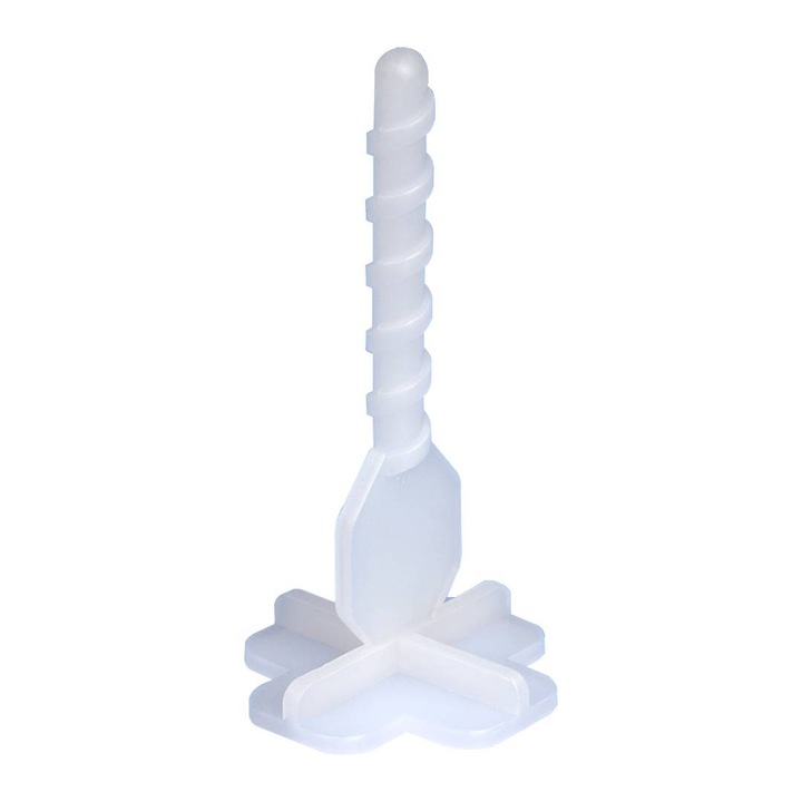 Clips tip tija, in cruce, pentru nivelare placi ceramice - 2 mm, gama Clarson