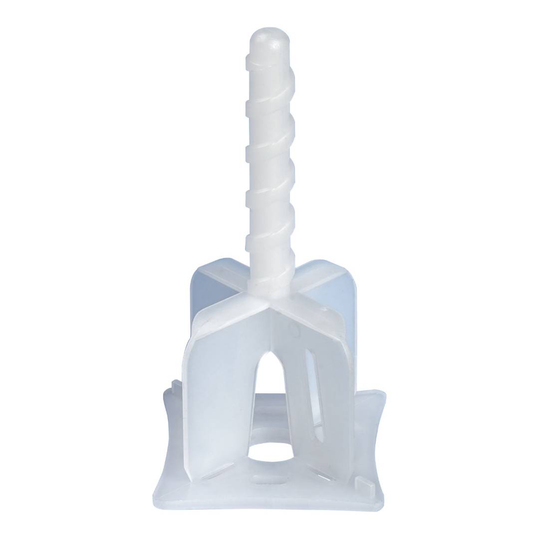 Clips tip tija, in cruce, pentru nivelare placi ceramice - 1 mm, gama Clarson