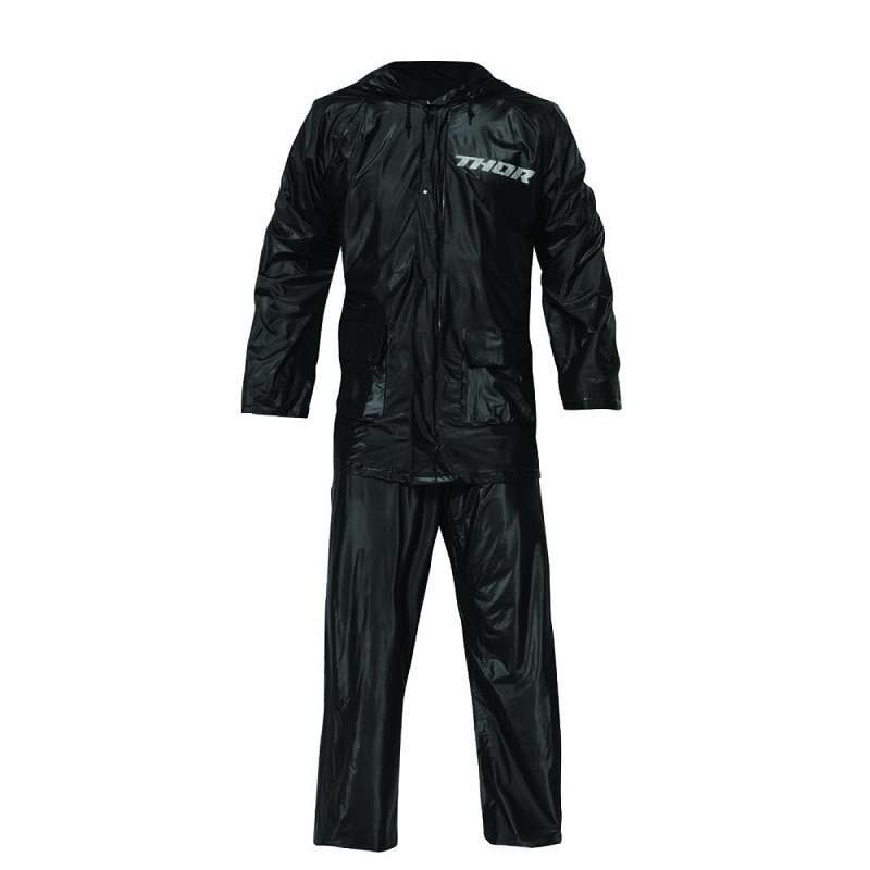 Costum de ploaie Thor culoare negru marime XL