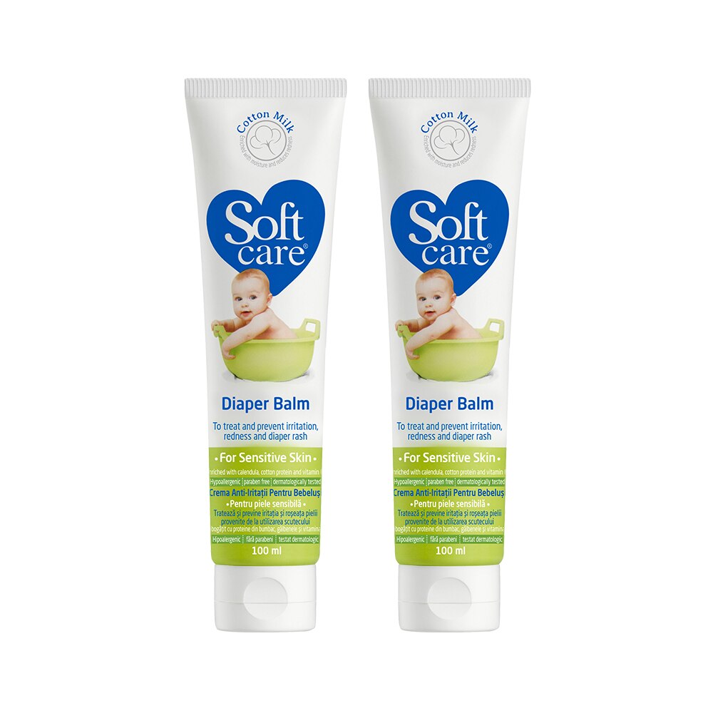 Pachet 2x Crema anti-iritatii Sano Soft Care , 100 ml