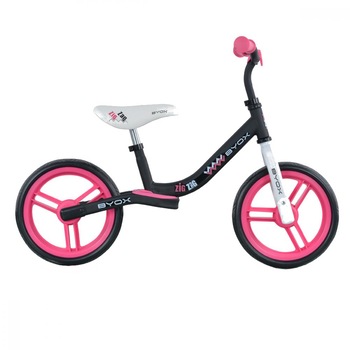 Bicicleta fara pedale Zig-Zag Pink Bicicleta fara pedale Zig-Zag Pink