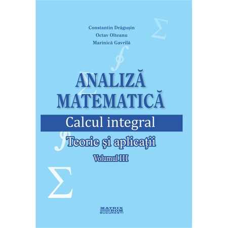 Analiza Matematica Teorie Si Aplicatii Emag Ro