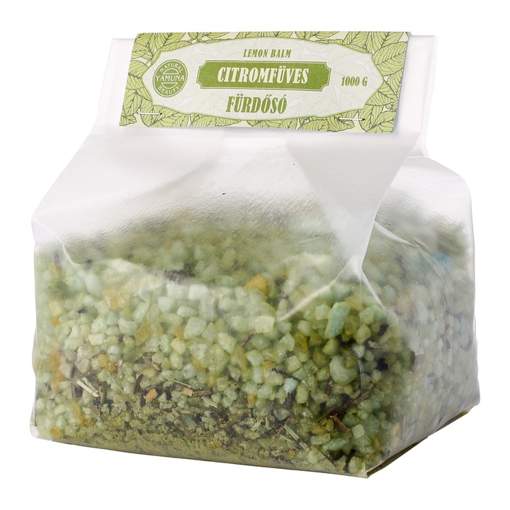 Sare baie Yamuna, cu balsam de lamaita, hidrateaza, curata si hraneste pielea, 1 kg