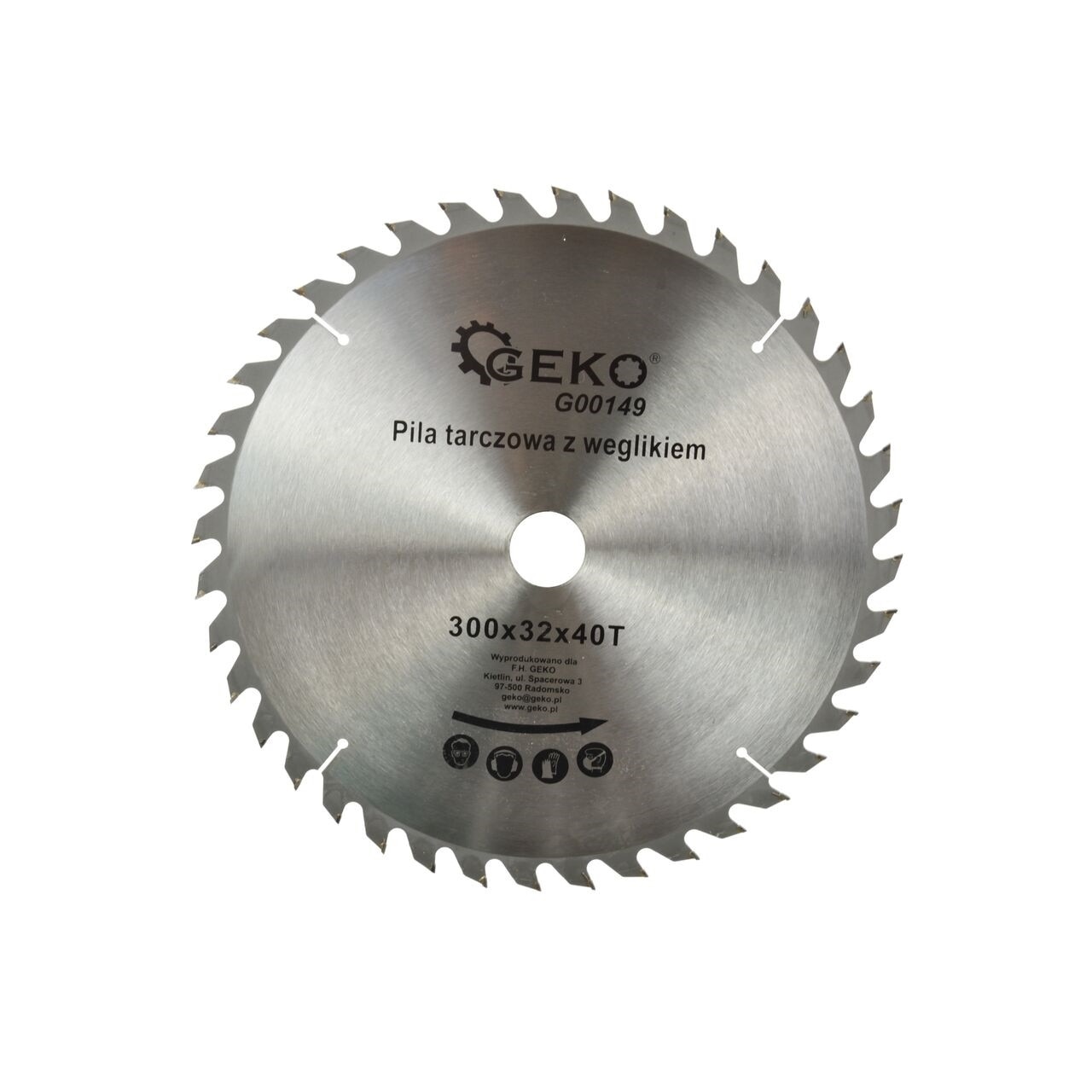 Disc circular pentru lemn 300x32x40T, Geko G00149