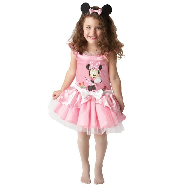 Costum bebe rochita Disney Minnie Mouse Balerina 98 cm (1-2 ani)