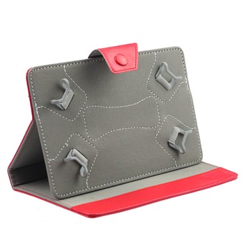 Husa Tableta 7 Inch Model X , Rosu , Tip Mapa , Prindere 4 Cleme Husa Tableta 7 Inch Model X , Rosu , Tip Mapa , Prindere 4 Cleme