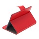 Husa Tableta 7 Inch Model X , Rosu , Tip Mapa , Prindere 4 Cleme