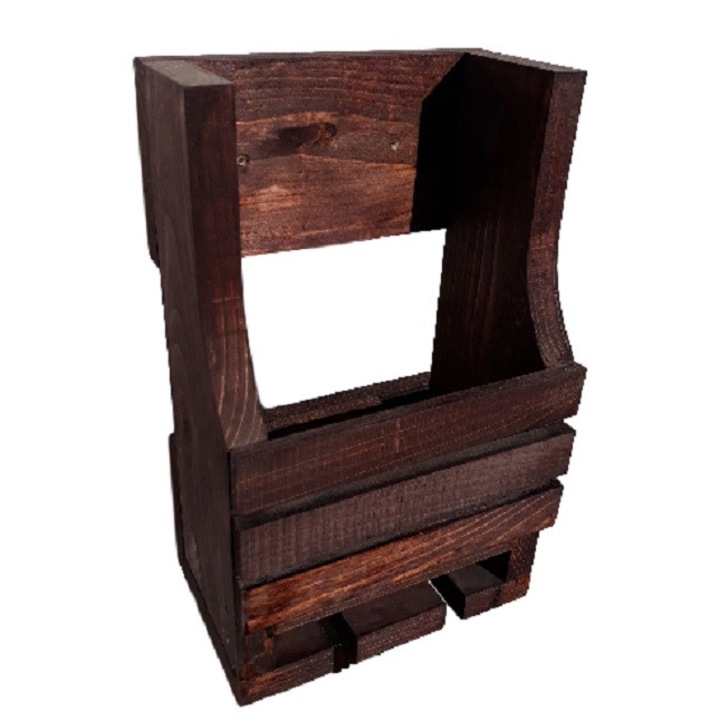 Raft pentru vinuri, Valmir Decowood, Natur, Dimensiuni: (LxlxH) 21x13 x34 cm