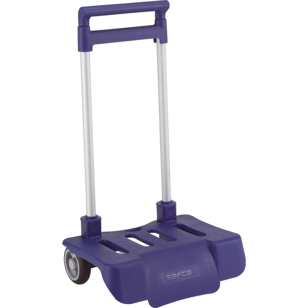 Troler pliabilscoala bleumarin,30x23x85 cm