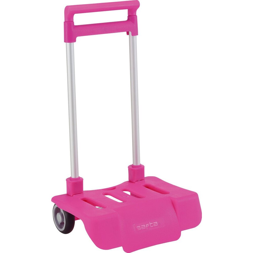 Troler pliabil scoala fucsia,30x23x85 cm