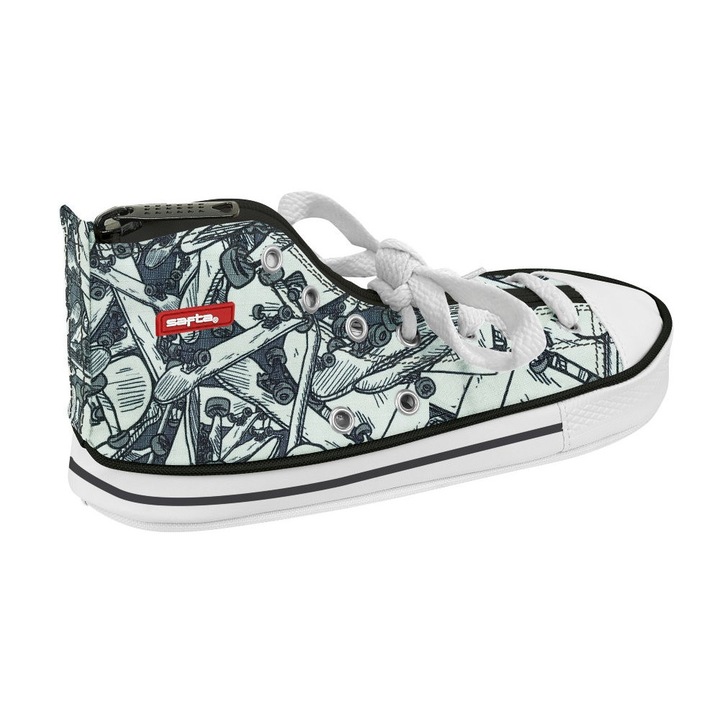 Моливник във формата на спортни обувки, Safta, 24x7x12 см