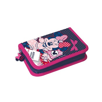 Penar STARPAK cu 1 fermoar neechipat si imprimeu Minnie 13,5x20,5x4cm , Robentoys Penar STARPAK cu 1 fermoar neechipat si imprimeu Minnie 13,5x20,5x4cm , Robentoys
