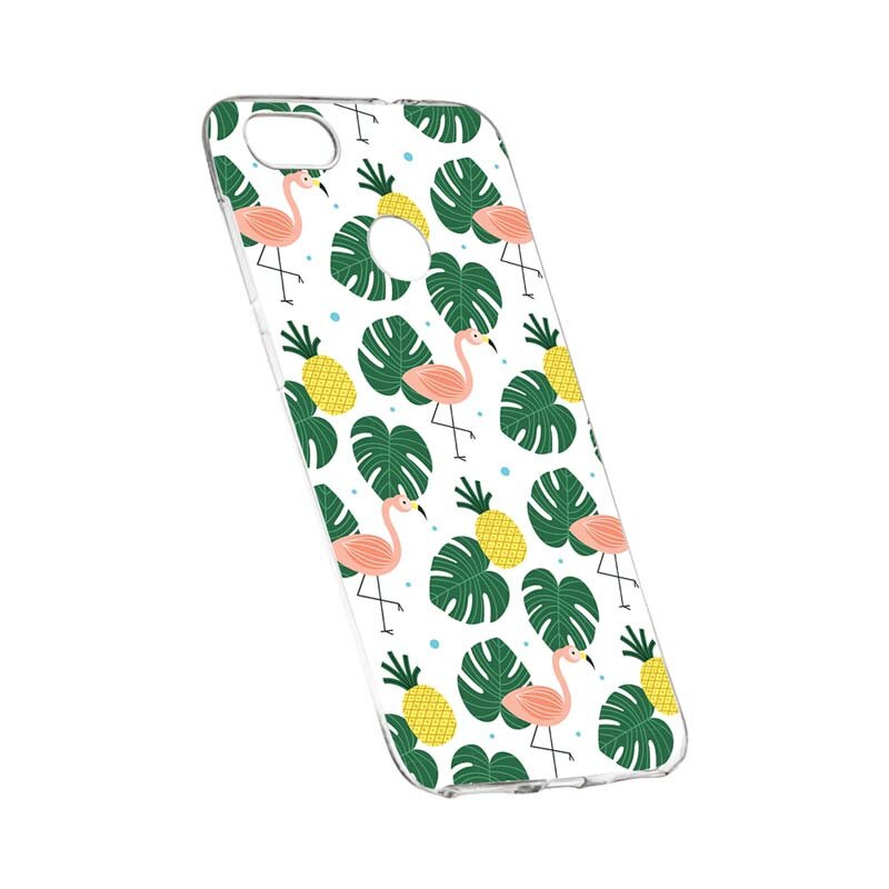 Husa Silicon, Transparent, Slim, Tropical 93, Huawei Mate 9