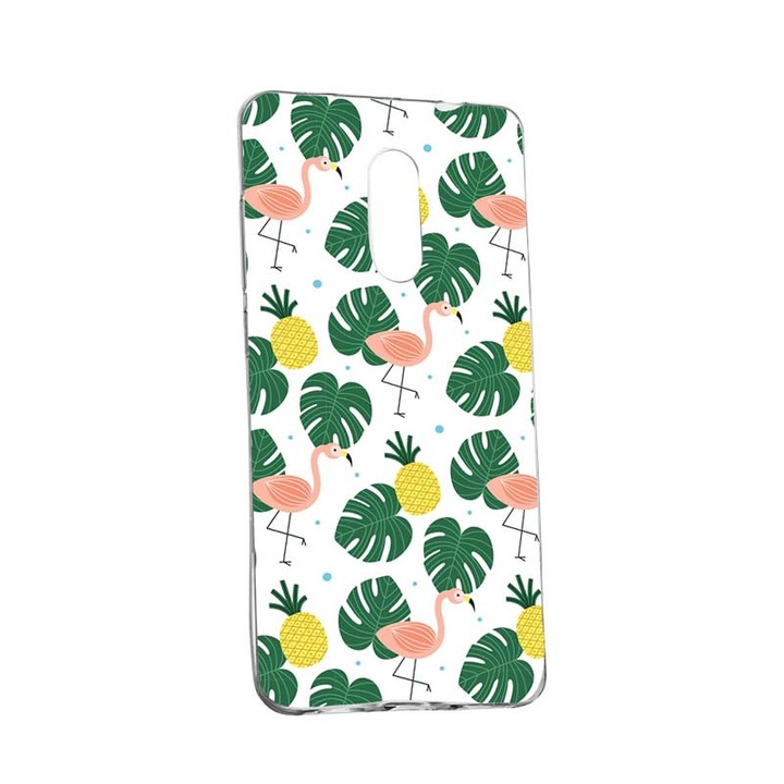 Силиконов кейс, Transparent, Slim, Tropical 93, Huawei Honor 6A