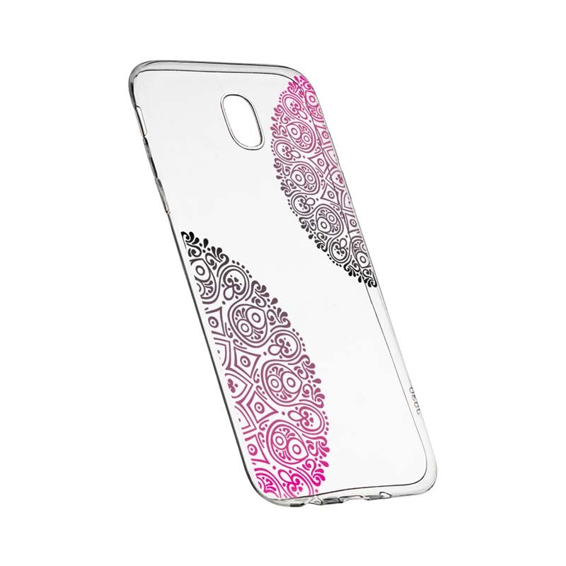 Husa Silicon, Transparent, Slim, Non Figurative 92, Nokia 3