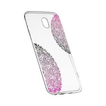 Husa Silicon, Transparent, Slim, Non Figurative 92, Samsung Galaxy J3 2017 Husa Silicon, Transparent, Slim, Non Figurative 92, Samsung Galaxy J3 2017