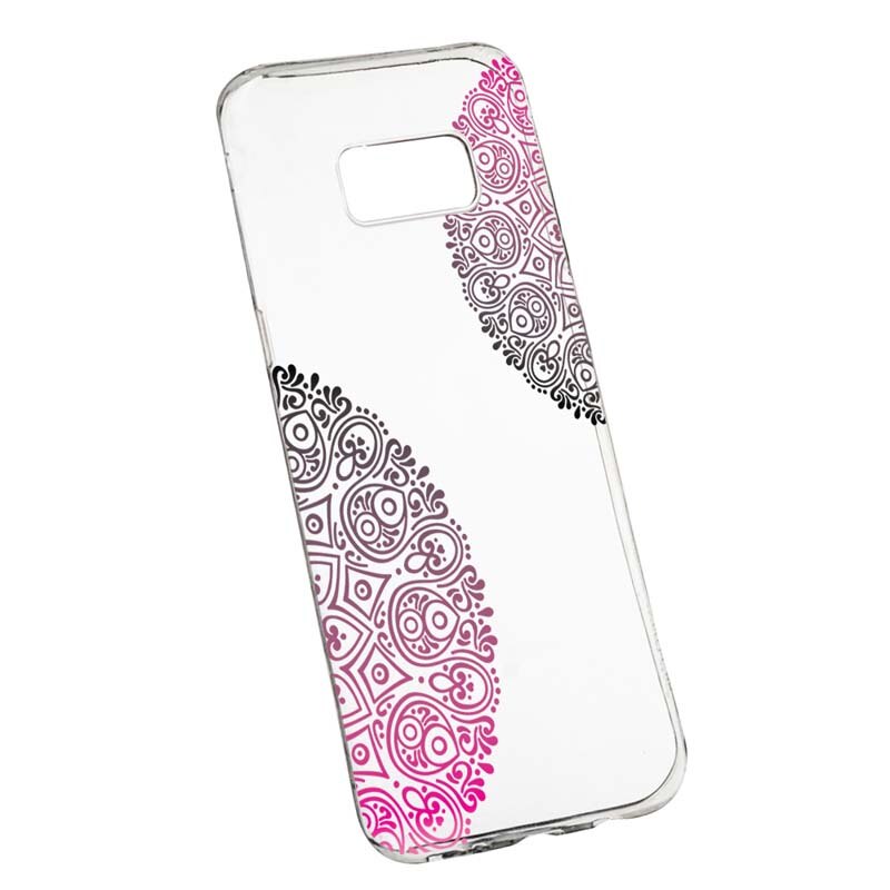 Husa Silicon, Transparent, Slim, Non Figurative 92, Samsung Galaxy S8 Plus