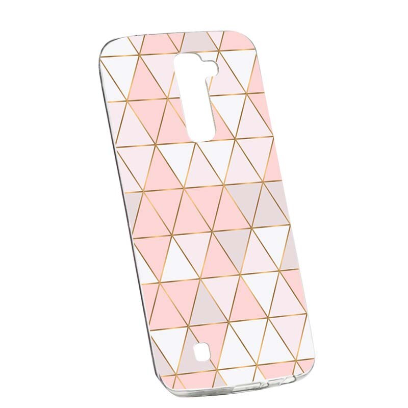 Husa Silicon, Transparent, Slim, Mozaic 94, LG G7 ThinQ