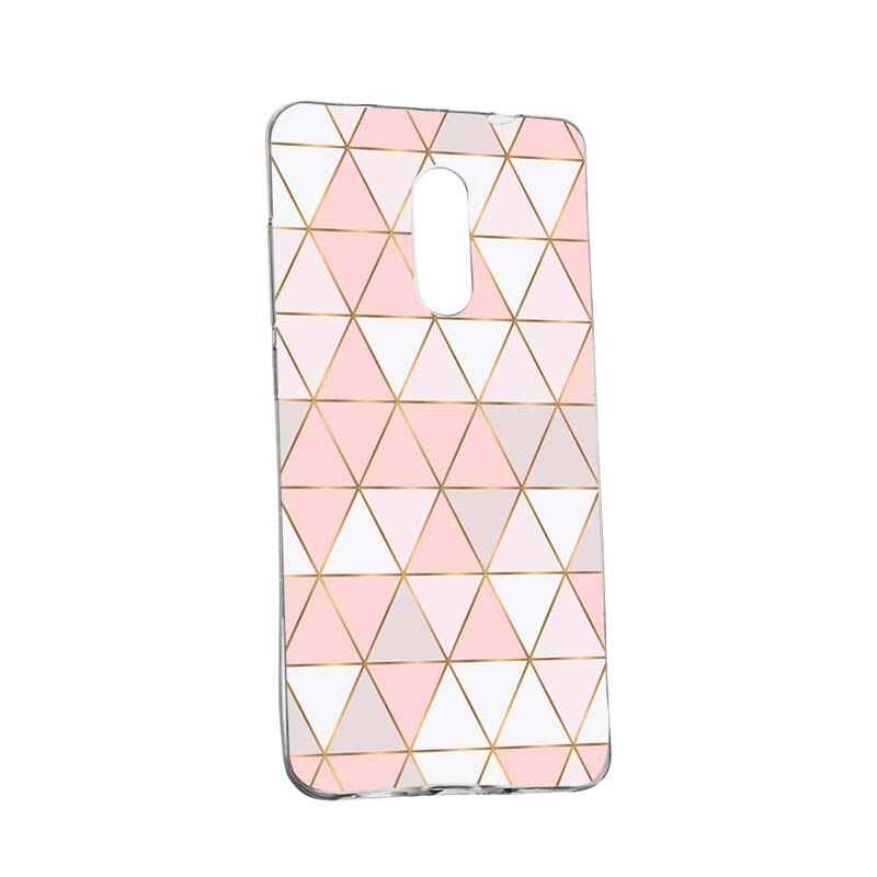 Husa Silicon, Transparent, Slim, Mozaic 94, Nokia 6 2018