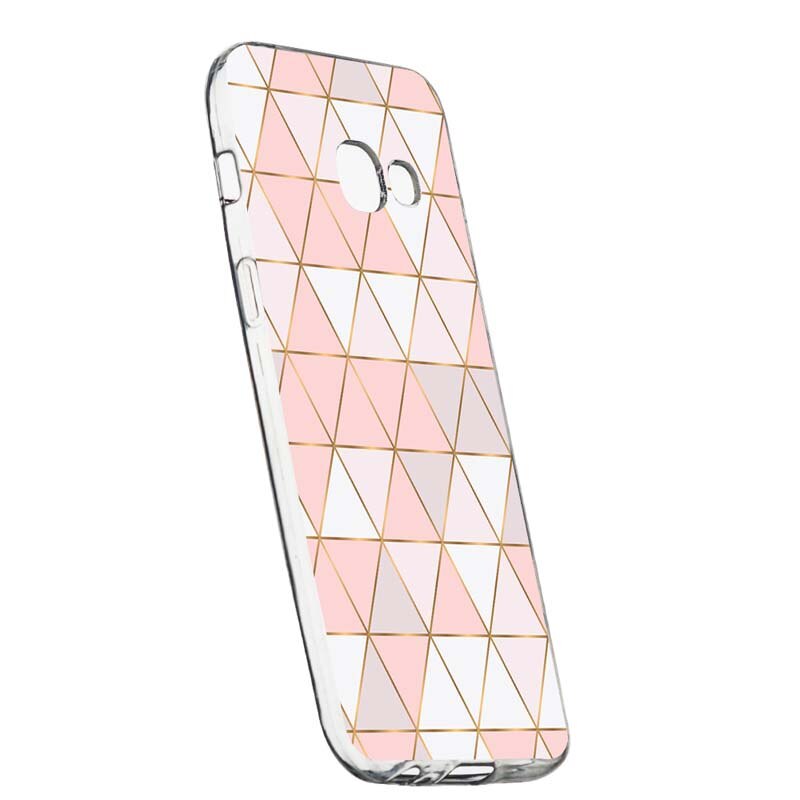 Husa Silicon, Transparent, Slim, Mozaic 94, Samsung Galaxy Xcover 4