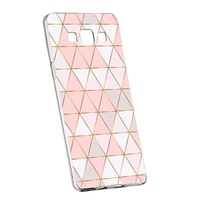 Husa Silicon, Transparent, Slim, Mozaic 94, Samsung Galaxy J7 2016